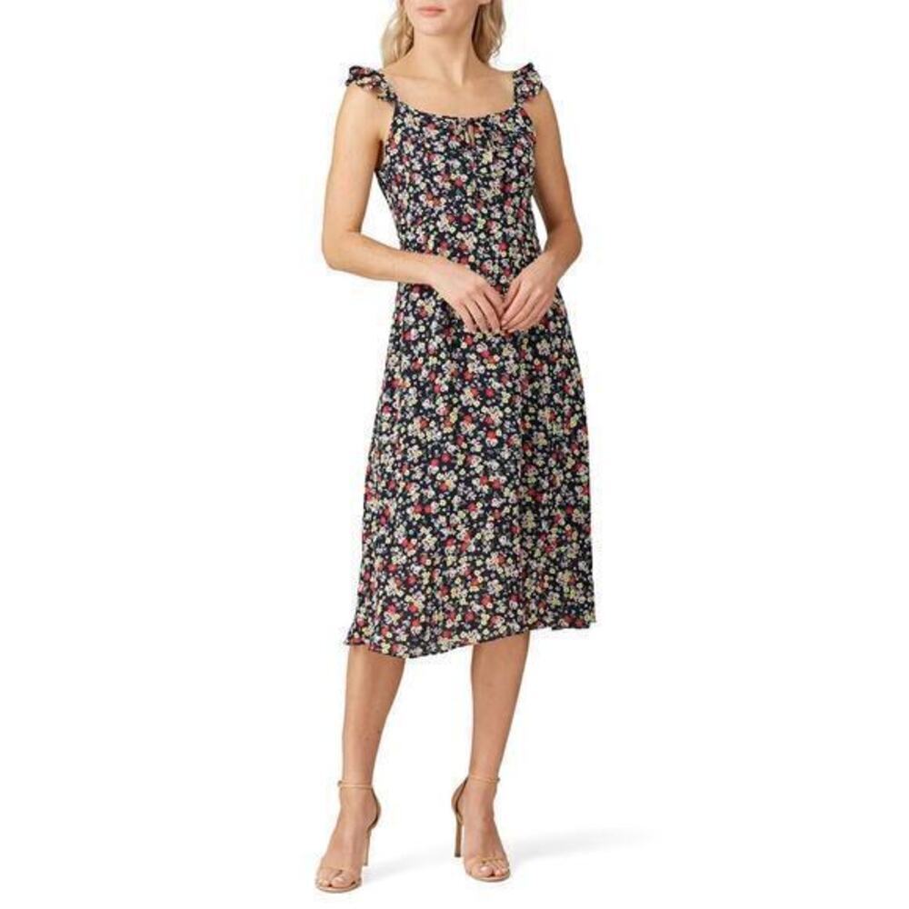 Cupcakes and cashmere Floral Print Hailey Dress size 4